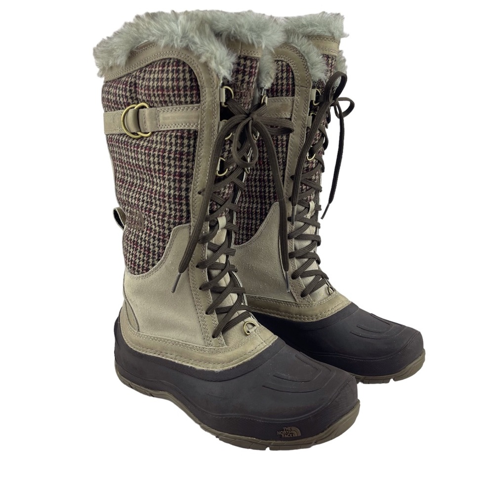 The North Face Shellista Lace Luxe Tall Snow Boots Size 7